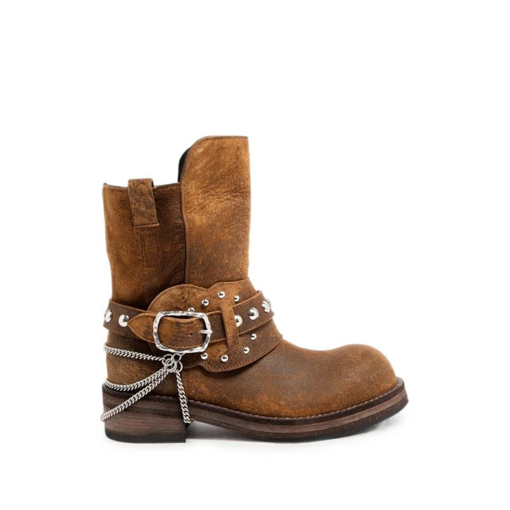 Ann Demeulemeester Brown Trainers Men